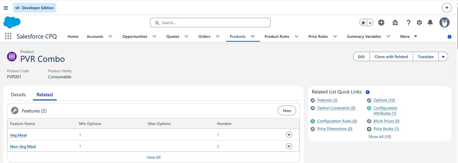Configured SKU Field in Salesforce CPQ