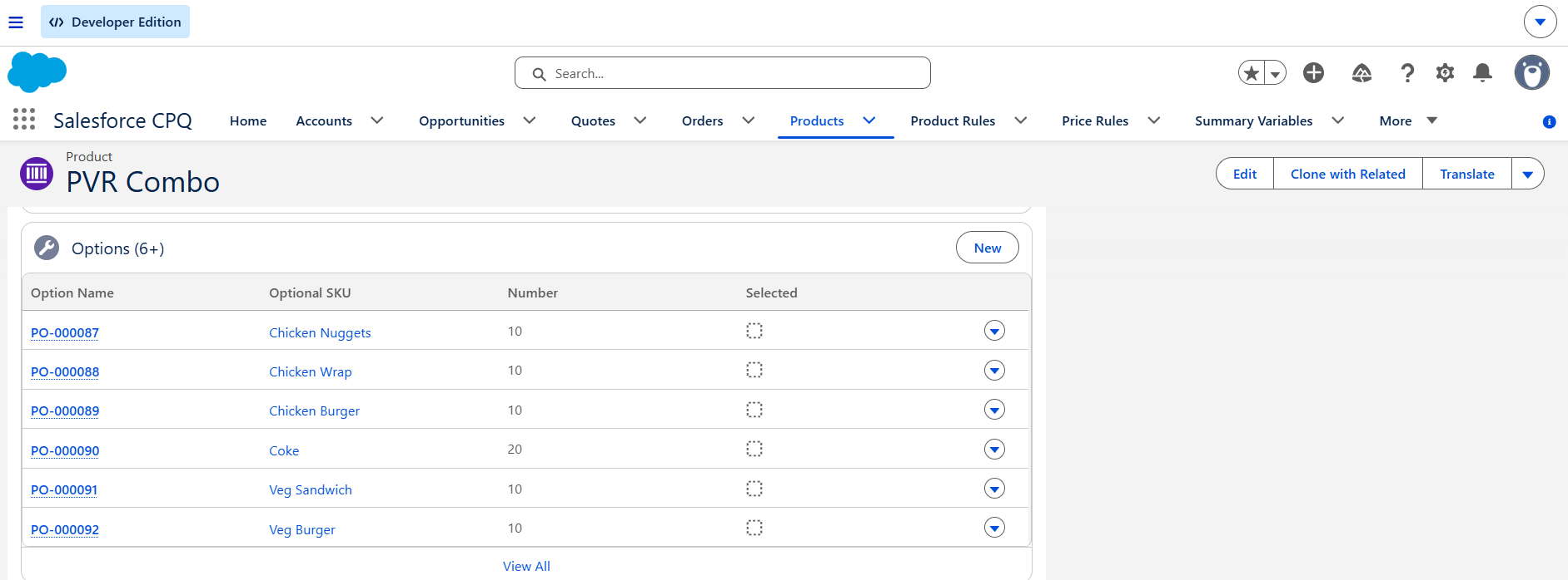 Configured SKU Field in Salesforce CPQ